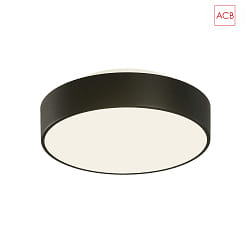 ceiling luminaire DINS 395/16 IP44, black matt