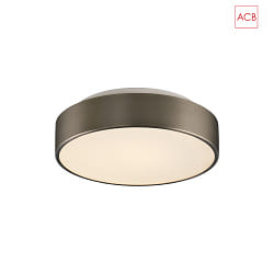 Luminaire de plafond DINS 395/32 IP44, nickel mat