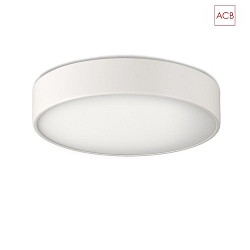 Wand-/Deckenleuchte DINS 395/26, IP44,  26cm, 2x E27 max. 20W, Wei