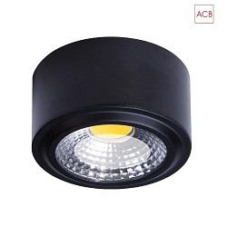 LED Wand-/Deckenstrahler STUDIO 3235/9,  9cm, 8W 3000K 755lm 80, Schwarz