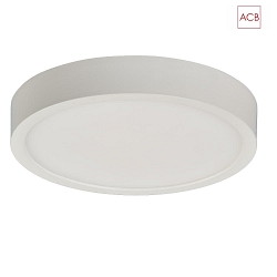 Plafoniera KORE 3435/14 piatto, UGR < 19 IP20, opale, bianco 