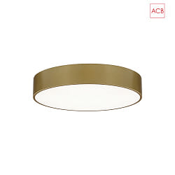 ceiling luminaire ISIA 3453/40 with switch, Casambi IP20, gold