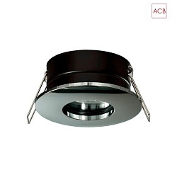 Outdoor Recessed luminaire 3554/8, IP54, GU10 max. 10W (LED), chrome