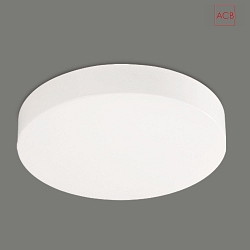 Plafoniera ATEN 3706/40 IP20, Opale, Bianco 