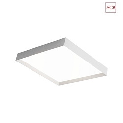 LED Deckenleuchte MUNICH 3759/40, 40 x 40cm, 26W 3000K 1983lm, On-Off, Wei