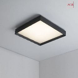 Plafoniera MUNICH 3759/40 controllabile via Bluetooth, UGR < 19 IP20, nero dimmerabile