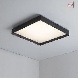 Plafoniera MUNICH 3759/60 controllabile via Bluetooth, UGR < 19 IP20, nero dimmerabile