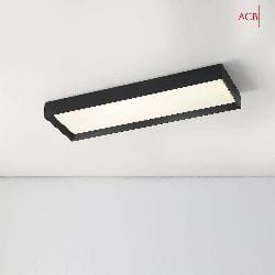 Plafoniera MUNICH 3759/90 controllabile via Bluetooth, UGR < 19 IP20, nero dimmerabile