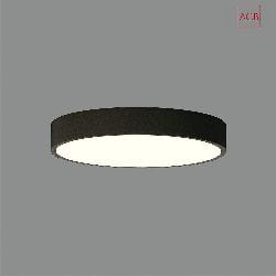 Luminaire de plafond LONDON 3760/40 contrlable par Bluetooth, UGR < 19 IP20, noir gradable