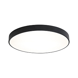LED Deckenleuchte LONDON 3760/60, UGR<19,  60cm, 42W 4000K 3208lm, DALI/Push dimmbar, schwarz