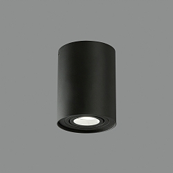 Apparecchio da incasso a soffitto SIMA rotondo GU10 IP20, Nero 