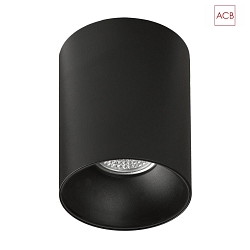 Aufbau-Strahler SOUL 3792/8, GU10 max. 10W (LED), Schwarz