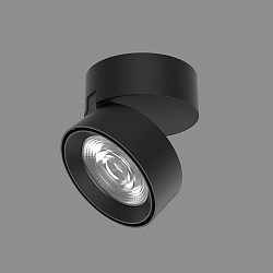 Apparecchio da incasso a soffitto MAKO rotondo IP20, Nero 