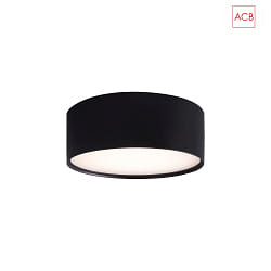 ceiling luminaire LINUS 3845/9 IP20, black