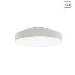 LED ceiling luminaire LISBOA 3851/40,  40cm, direct-indirect, 30+5W 3000K 2745+460lm, white, On-Off