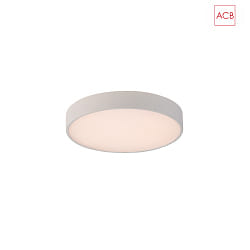 Plafoniera ROMA 3974/40 con diffusore IP20, bianco