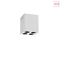 Plafoniera INVISIBLE 3980/66 IP20, bianco