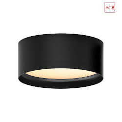 LED Deckenleuchte TECH 3987/20, 25W, 3000K, 3000lm, IP44, mikroplasmatischer Diffusor, schwarz