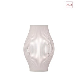 Lampada da tavolo MIRTA 3054/35 con interruttore E27 IP20, Opale, Bianco dimmerabile