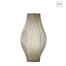 Lampada da tavolo MIRTA 3054/50 con interruttore E27 IP20, pietra dimmerabile