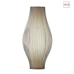 Lampada da tavolo MIRTA 3054/70 con interruttore E27 IP20, pietra dimmerabile