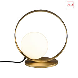 table lamp HALO 3815/1 IP20, gold, opal