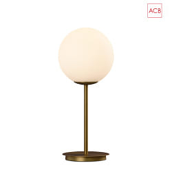 Lampe de table PARMA 3946/18 E27 IP20, mat, opale, or antique