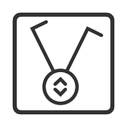 Einsatz fr Albert Energiesule Typ Nr. 4417 /-19 - Jalousie-Taster, IP55, 2-fach (Up/Down)