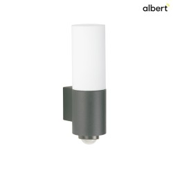 Luminaire mural dextrieur TYPE NO 0277 dimmable, avec dtecteur de mouvement 44, anthrazit gradable