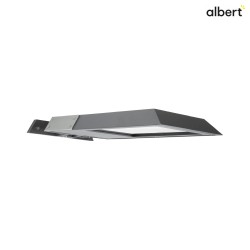 LED Vario III Wandstrahler Typ Nr. 0310 - Optik Flchenstrahler, IP65, 56.6W 3000K 3800lm, neigbar +/- 45, Anthrazit