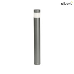 LED Path light Type No. 2294, 360 symmetrical, 9W 3000K 1000lm aluminum / plastic opal, anthracite