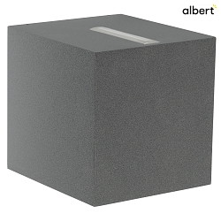 LED Wandstrahler Typ Nr. 2442, 2-seitig, Lichtaustritt: eng/breit, 2x 13W, 3000K, 1600lm, anthrazit