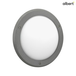 LED Wand-/Deckenleuchte Typ Nr. 6419, 1x LED 12W, 1200lm, 3000K, anthrazit