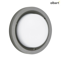 outdoor wall luminaire TYPE NO 6421 IP54, anthracite, opal dimmable