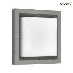 outdoor wall luminaire TYPE NO 6422 IP54, anthracite, opal dimmable
