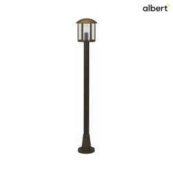 Lampada da cortile TYPE NO 4139 E27 44, Marrone, ottone satinato dimmerabile