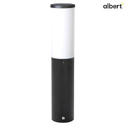 Luminaire en forme de borne E27 IP44, noir
