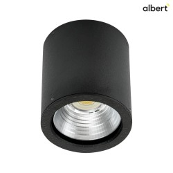 LED Auendecken-Strahler Typ Nr. 2380, 12W 3000K 1200lm, Schwarz matt