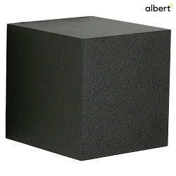 LED Wandstrahler Typ Nr. 2451, 1-seitig, Lichtaustritt; breit, 1x 13W, 3000K, 1600lm, schwarz