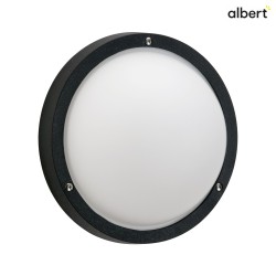 Outdoor Wall and Ceiling luminaire Type No. 6028, IP44,  25cm, E27 QA55 max. 57W, black