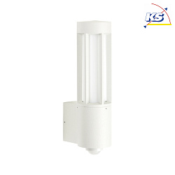 Outdoor Wall luminaire Type No. 0215, IP44, E27 max. 20W, cast alu / opal glass, white