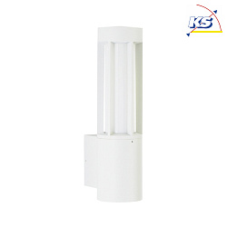 Luminaire mural d'extrieur TYPE NO 0215 cylindrique, avec spot LED E27 + GU10 44, blanche gradable