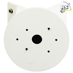 Corner bracket round Type No. 1005 for Albert Outdoor Wall luminaires, white