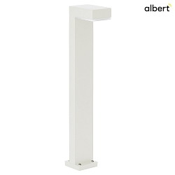 LED Pollerleuchte Typ Nr. 2086, 1x LED 10W, 900lm, 3000K, wei