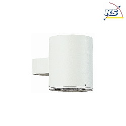 Auenwand-Strahler Typ Nr. 2133, IP23, Abstrahlung nach unten, E27 PAR30 max. 100W, Alu-Guss, Wei