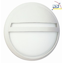 Outdoor Wall luminaire Type No. 6106, IP44,  28cm, E27 QA55 max. 57W, white
