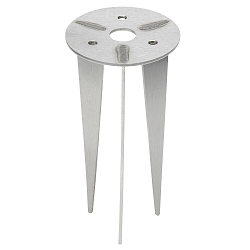 Picco di terra TYPE NO 0007 / � 10.5CM meccanico, acciaio inossidabile
