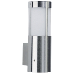 Luminaire mural d'extrieur TYPE NO 0324 cylindrique E27 44, acier inoxydable gradable