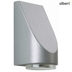 wall luminaire TYPE NO 0677 GU10 IP43, silver, transparent dimmable