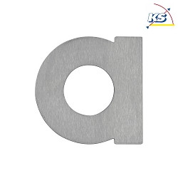 House number a, stainless steel